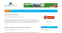 Desktop Screenshot of bdsdatxanh.com